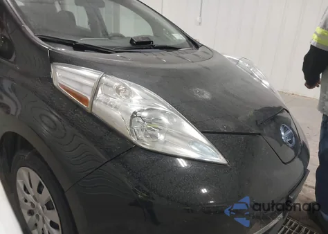 2017 Nissan Leaf S из США, поврежденный, VIN 1N4BZ0CP3HC309274